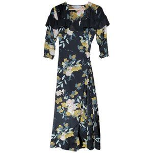 NWT  ASOS Liquorish Maxi Wrap Dress Women's 10